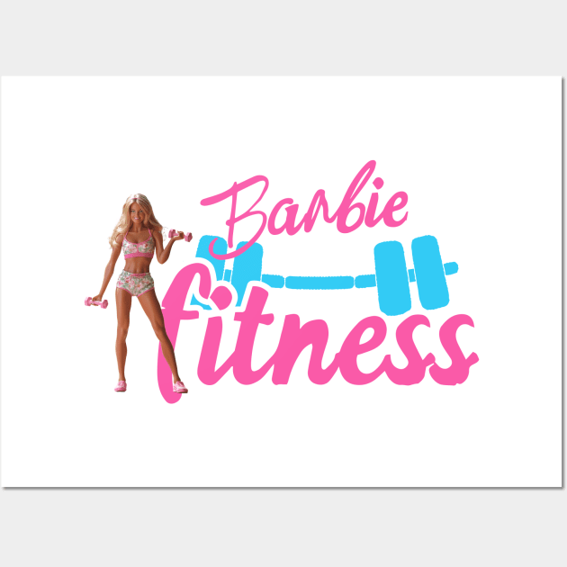 Fitness Barbie Vintage T-shirt 04 Wall Art by ToddT